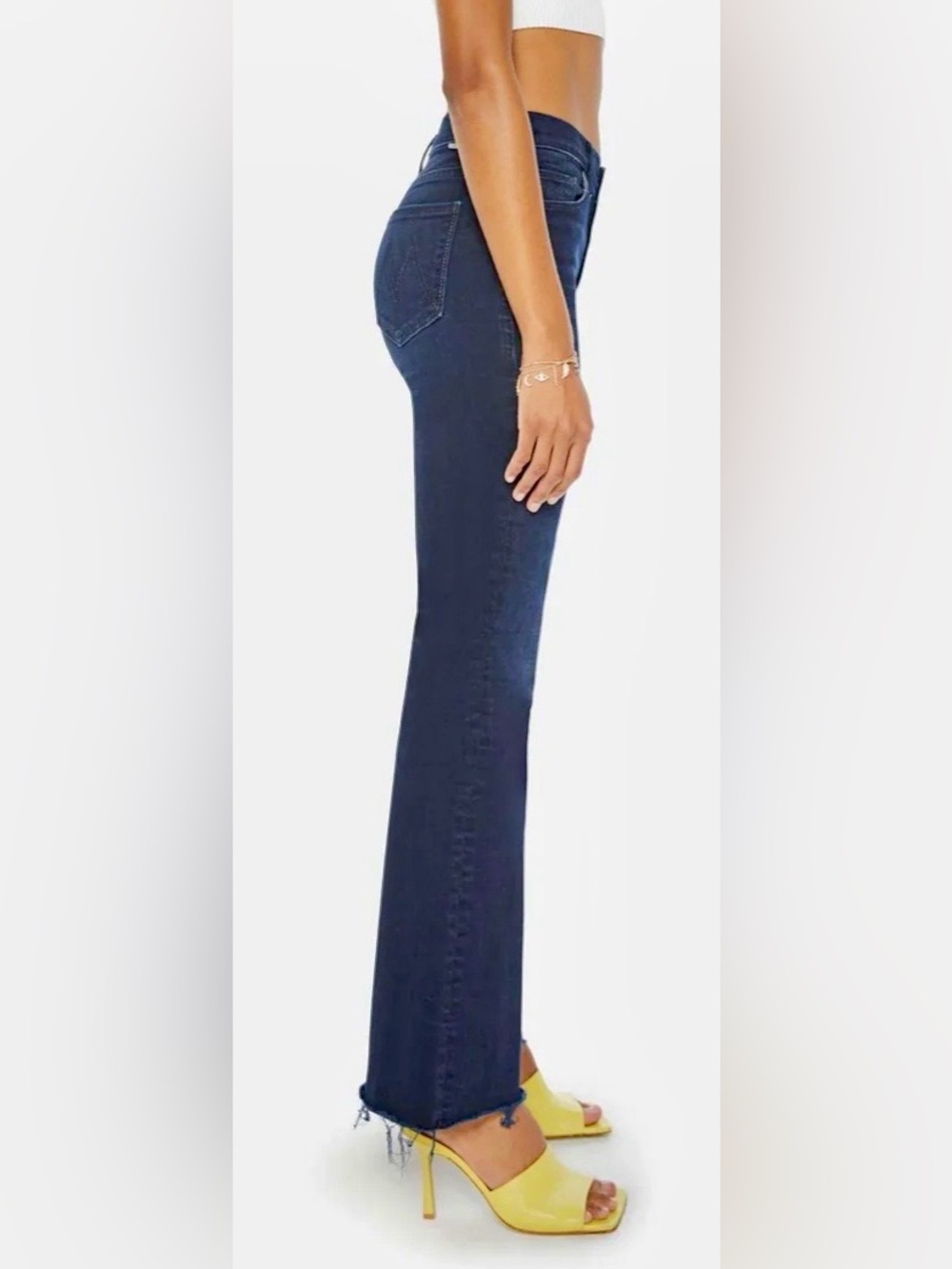 MOTHER - The Weekender Fray Jeans Women’s Size 25 - Picture 3 of 12
